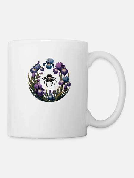 Springspinne - Tasse - Weiß