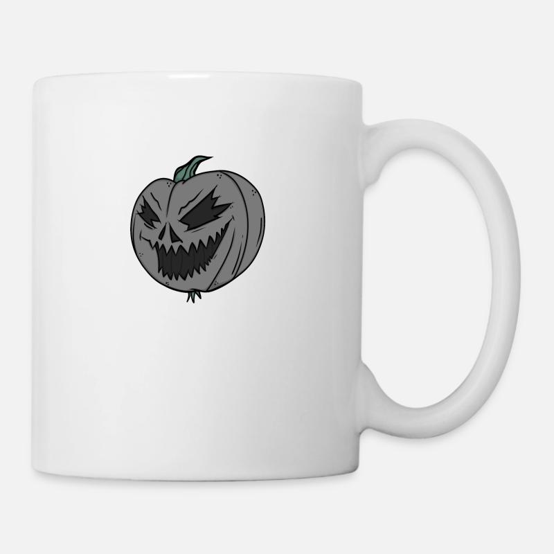Spooky Halloween: The Evil Pumpkin - Mug - white