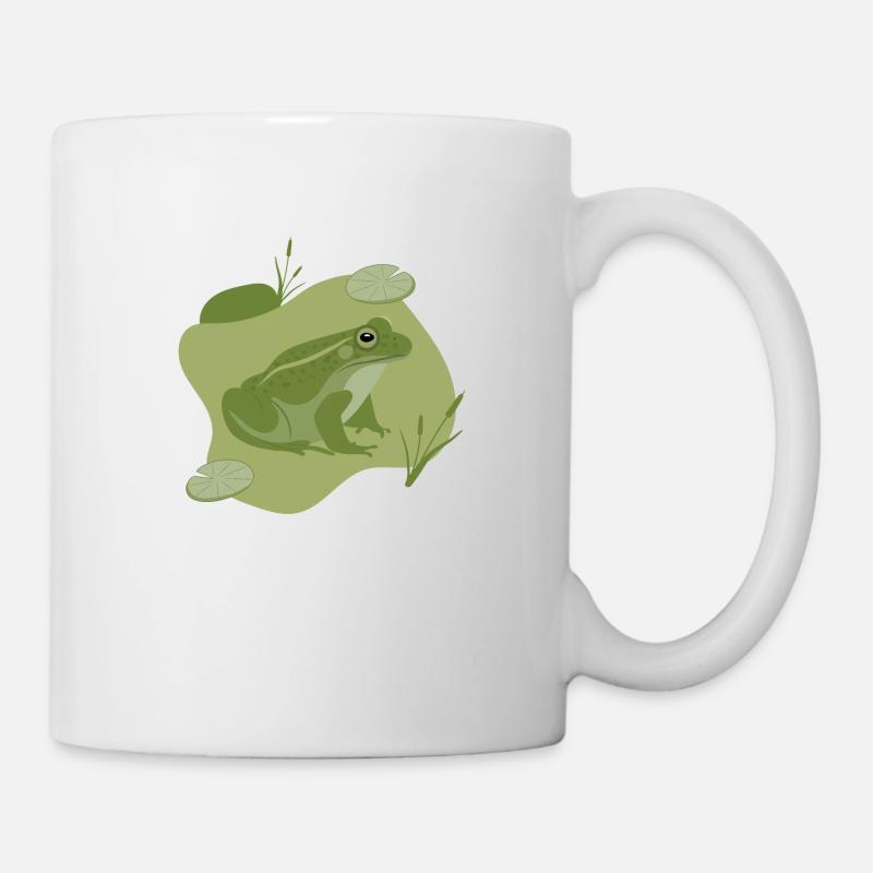 Grenouille - Mug blanc - blanc