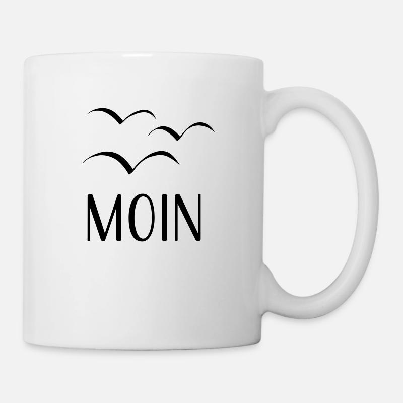 Moin Seagulls Mer du Nord - Mug blanc - blanc
