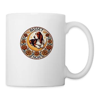 Basset Mom - Mug - white - Right
