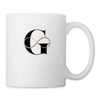 Infinite letter g - Mug - white - Right