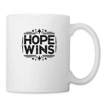 Hope Wins - Mug - white - Right