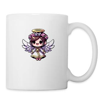 Ethereal Angelic Chibi - angel, cute, adorable - Mug - white - Right