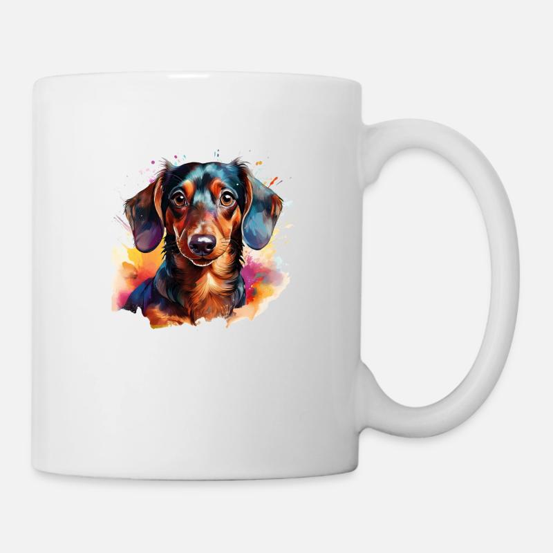 Teckel - Mug blanc - blanc