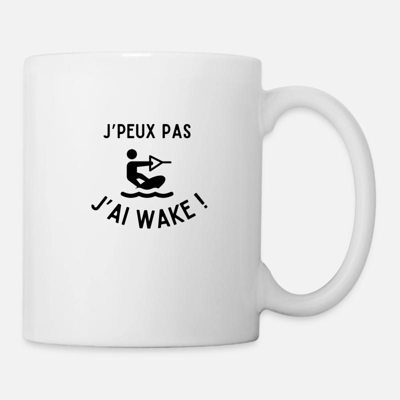 Ich kann nicht, ich bin aufgewacht! - Tasse - Weiß