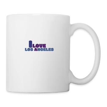I LOVE LOS ANGELES - Mug - white - Right
