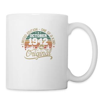 Oktober 1942 - Im Oktober 1942 werden Legenden geboren - Tasse - Weiß - Rechts