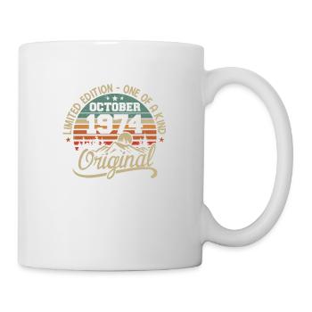October 1974 - Legends Are Born In October 1974 - Mug - white - Right