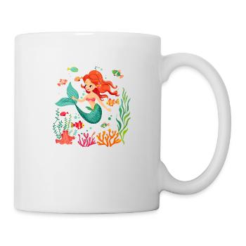 The myth of the mermaid - Mug - white - Right