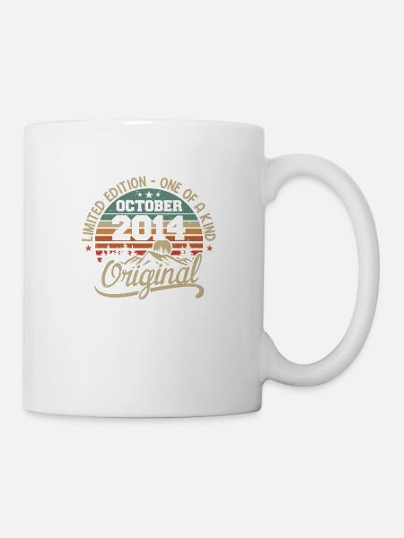 Oktober 2014 - Legenden werden im Oktober 2014 geboren - Tasse - Weiß