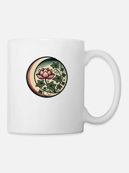 Lotusblüte - Tasse - Weiß