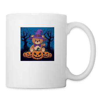 Ours en peluche d’Halloween Ours d’Halloween - Mug blanc - blanc - Droite