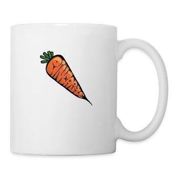 Karotte Ananas Graff - Tasse - Weiß - Rechts