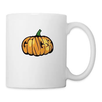 Kürbis-Ingwer-Graff - Tasse - Weiß - Rechts