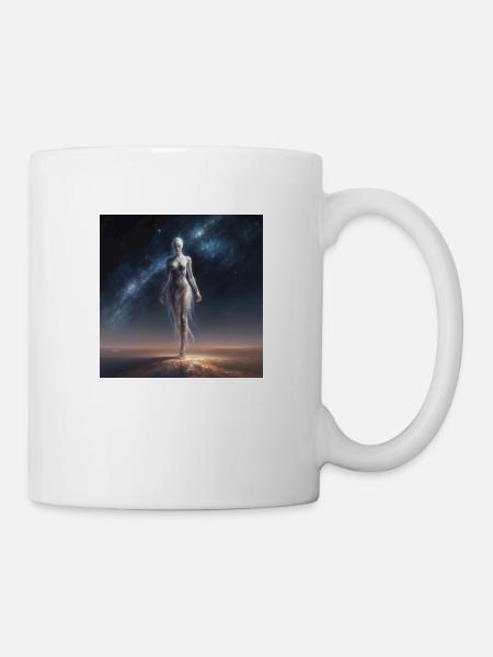 Interstellarer Wanderer - Tasse - Weiß