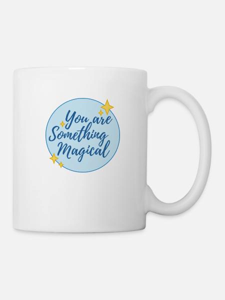 Magical motif with "You are Something Magical" - Mug - white