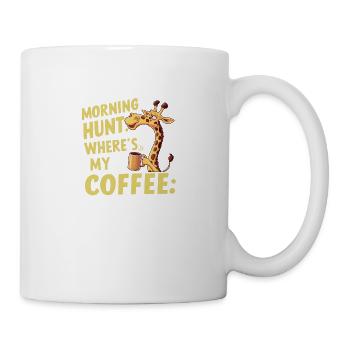 Morning Hunt Where's My Coffee - Mug - white - Right