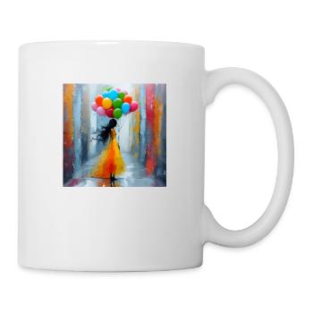 Ballone - Tasse - Weiß - Rechts