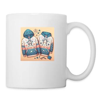 Kleidung Sternchen - Tasse - Weiß - Rechts