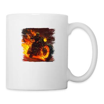 Peinture personnalisée, chaque travail de peinture est unique - Mug blanc - blanc - Droite