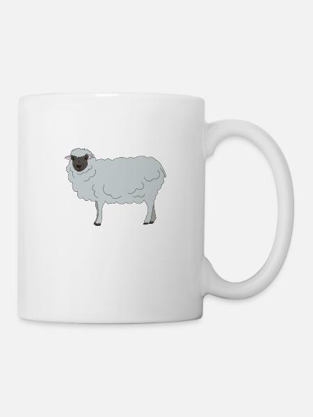 Schaf - Tasse - Weiß
