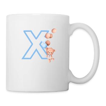 Blue Letter x Bear - Mug - white - Right