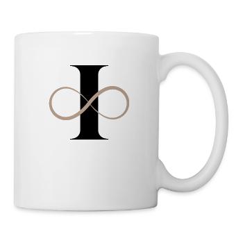Infinite letter i - Mug - white - Right