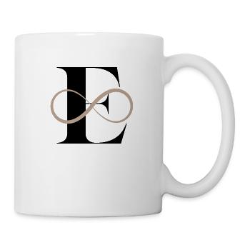 Unendlicher Buchstabe e - Tasse - Weiß - Rechts
