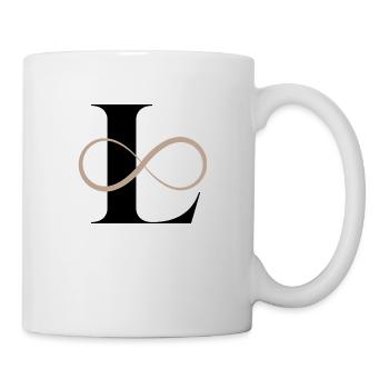 Unendlicher Buchstabe - Tasse - Weiß - Rechts