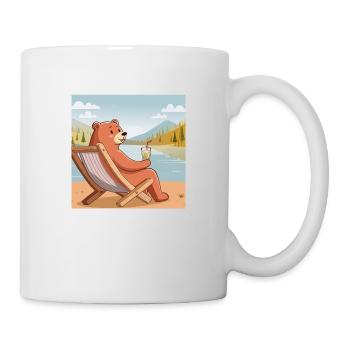 Gönn dir ne Auszeit - Tasse - Weiß - Rechts