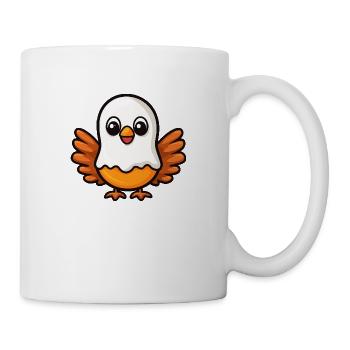 Turquie Halloween Bande dessinée fantôme - Mug blanc - blanc - Droite