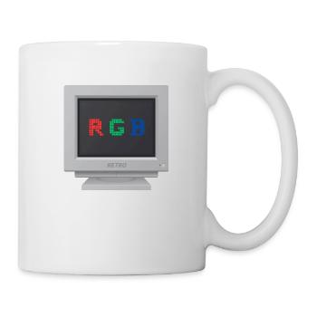 CRT-Bauform - Signal RGB - Tasse - Weiß - Rechts