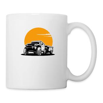 Overlanding Zubehör, Overlanding Gear, Offroad - Tasse - Weiß - Rechts