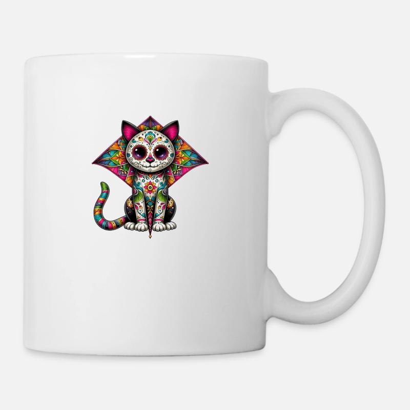 Sugar Skull Gift - Mug - white