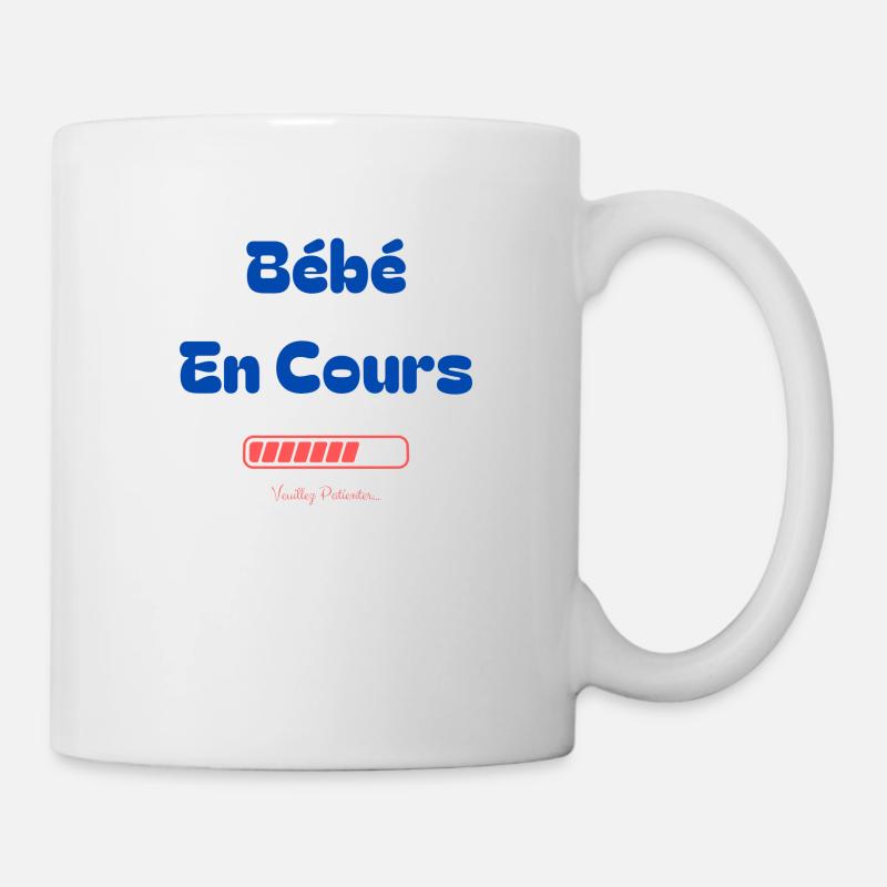 Baby in progress - Mug - white