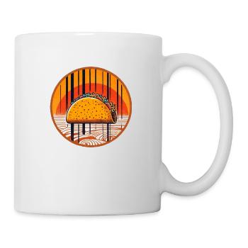 Taco - Tasse - Weiß - Rechts