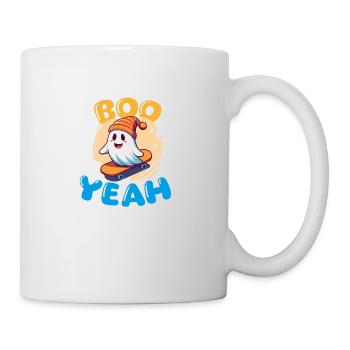 BooYeah Fun Halloween Motif - Mug - white - Right
