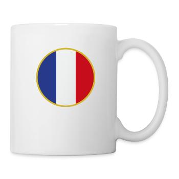 I Love France Elegance Style Design T-Shirt - Mug blanc - blanc - Droite