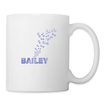 Voile Bailey - Mug blanc - blanc - Droite