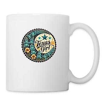 Fille du Texas - Mug blanc - blanc - Droite