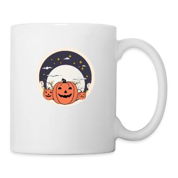 Gruseliger gruseliger Herbst - Tasse - Weiß - Rechts