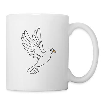 Dove of Peace - Mug - white - Right