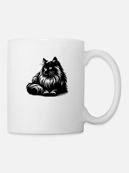 Ragdoll Cat - Mug - white