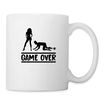 ehepaar game over - Tasse - Weiß - Rechts