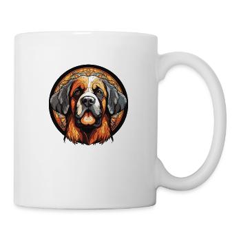 Hund Dog Bernandiner - Tasse - Weiß - Rechts