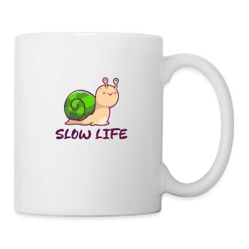 Slow Life Snail - Mug - white - Right