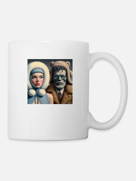 kalt! - Tasse - Weiß