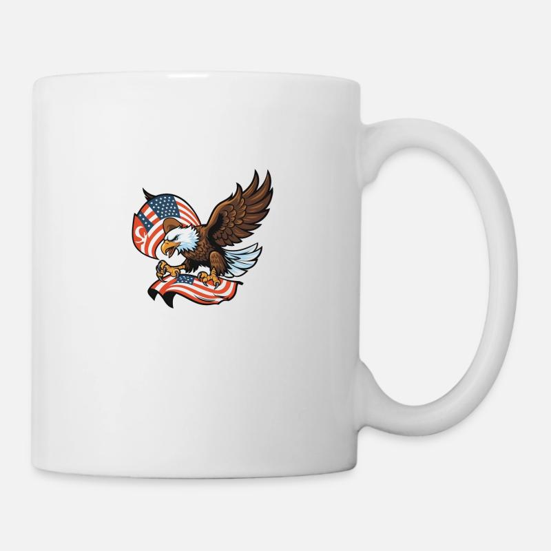 a us german eagle - Mug - white