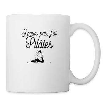 Yoga pilates gym - Mug blanc - blanc - Droite